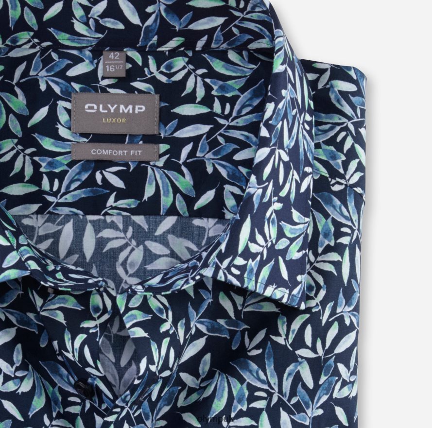 Clothing OLYMP Luxor Comfort Fit, Business Shirt, New Kent, Light Green NZ22L1559