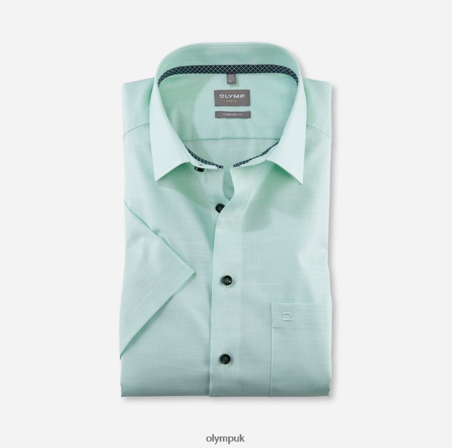 Clothing OLYMP Luxor Comfort Fit, Business Shirt, New Kent, Light Green NZ22L1628