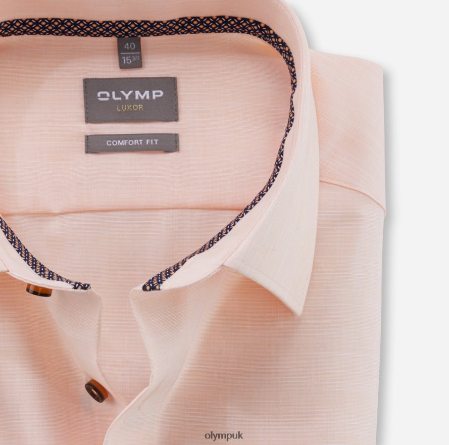 Clothing OLYMP Luxor Comfort Fit, Business Shirt, New Kent, Mandarin NZ22L1540