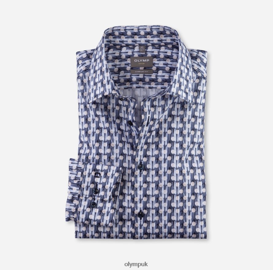 Clothing OLYMP Luxor Comfort Fit, Business Shirt, New Kent, Natural NZ22L1507