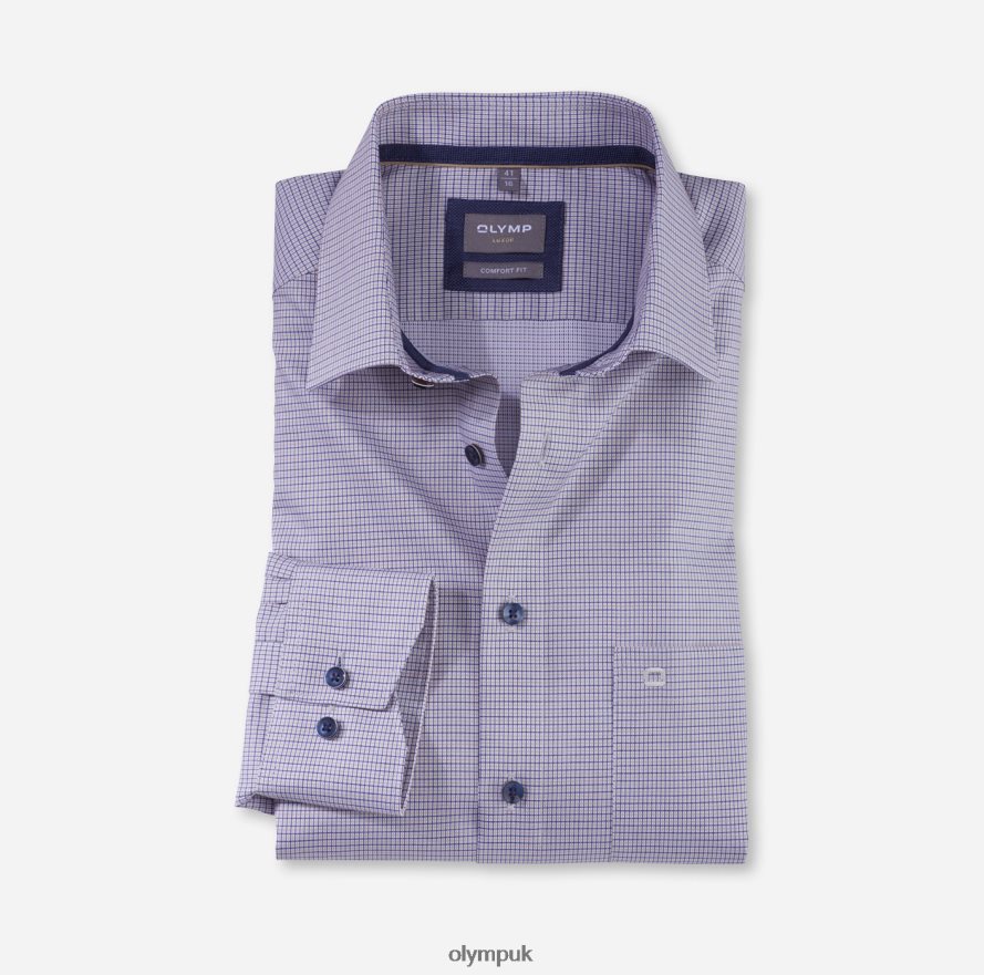 Clothing OLYMP Luxor Comfort Fit, Business Shirt, New Kent, Natural NZ22L1581