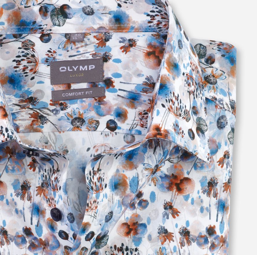 Clothing OLYMP Luxor Comfort Fit, Business Shirt, New Kent, Orange NZ22L1491