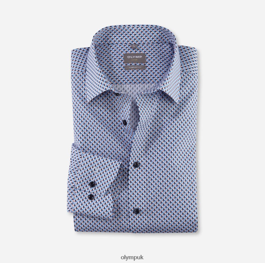 Clothing OLYMP Luxor Comfort Fit, Business Shirt, New Kent, Orange NZ22L1541