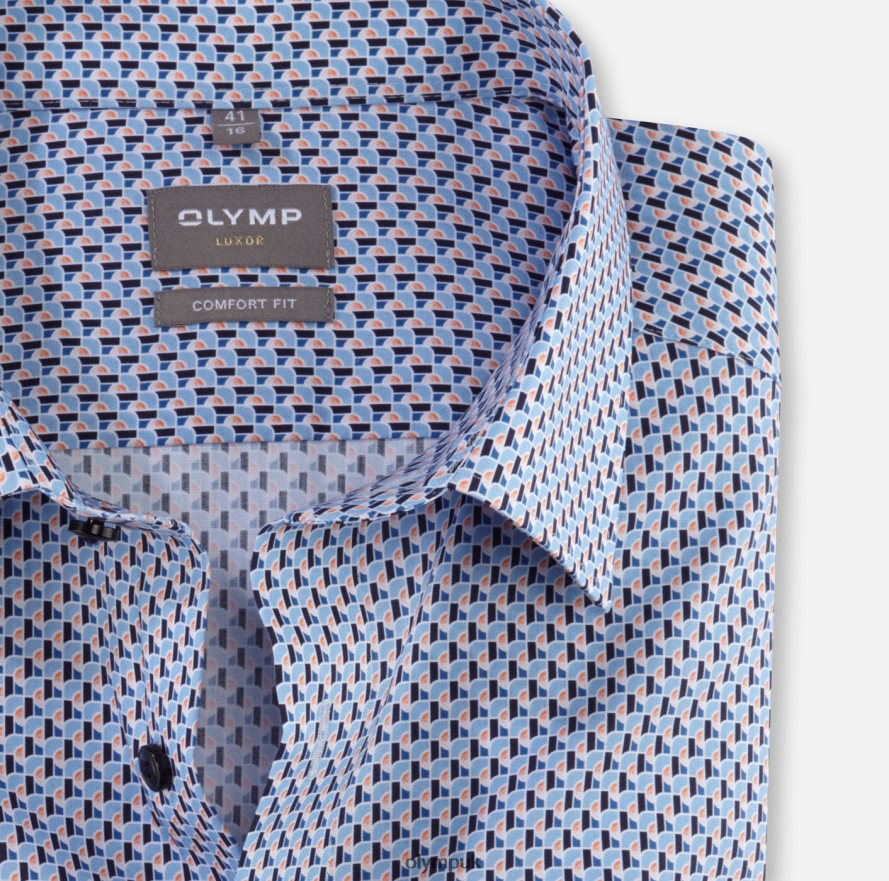 Clothing OLYMP Luxor Comfort Fit, Business Shirt, New Kent, Orange NZ22L1541