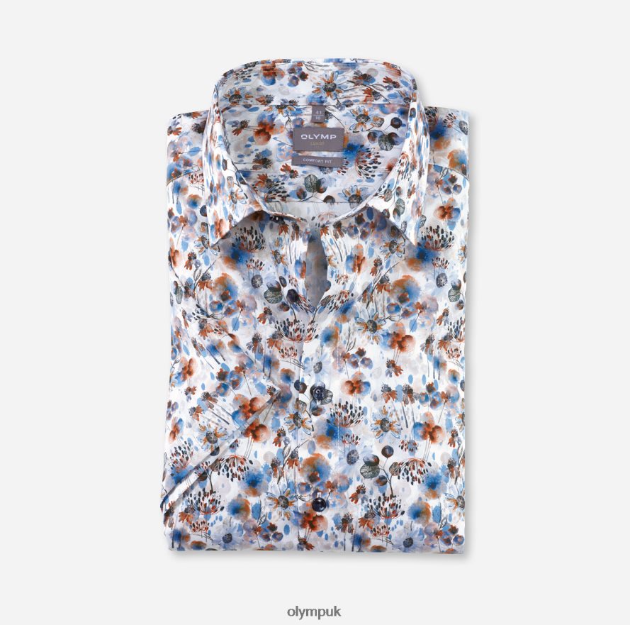 Clothing OLYMP Luxor Comfort Fit, Business Shirt, New Kent, Orange NZ22L1602