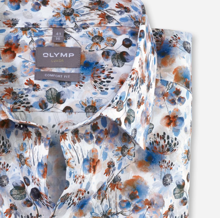 Clothing OLYMP Luxor Comfort Fit, Business Shirt, New Kent, Orange NZ22L1602