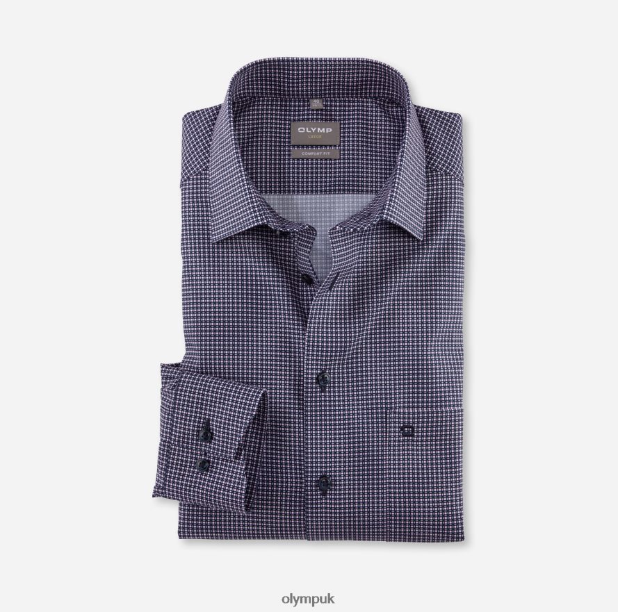 Clothing OLYMP Luxor Comfort Fit, Business Shirt, New Kent, Rose NZ22L1531