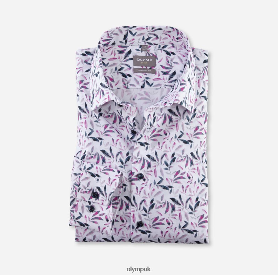 Clothing OLYMP Luxor Comfort Fit, Business Shirt, New Kent, Rose NZ22L1549