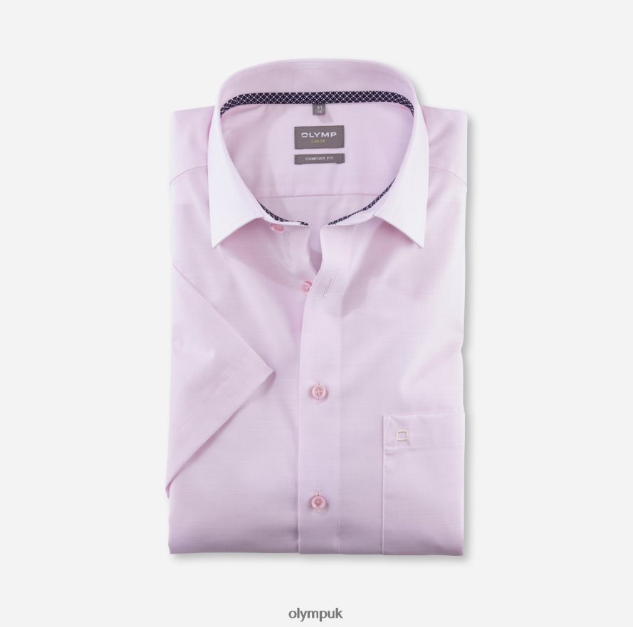 Clothing OLYMP Luxor Comfort Fit, Business Shirt, New Kent, Rose NZ22L1594