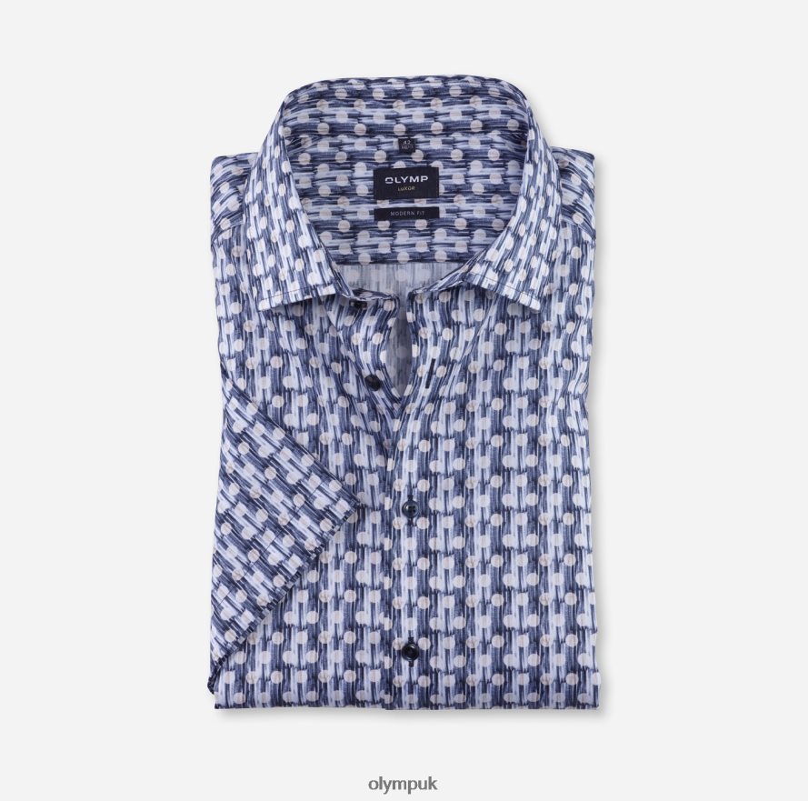 Clothing OLYMP Luxor Modern Fit, Business Shirt, Global Kent, Natural NZ22L962