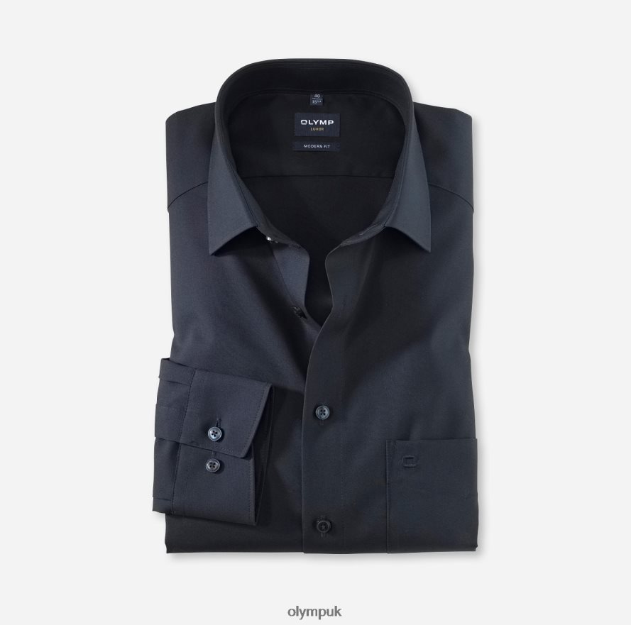 Clothing OLYMP Luxor Modern Fit, Business Shirt, New Kent, Cobalt NZ22L1396