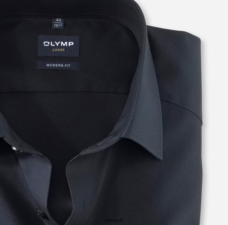 Clothing OLYMP Luxor Modern Fit, Business Shirt, New Kent, Cobalt NZ22L1396