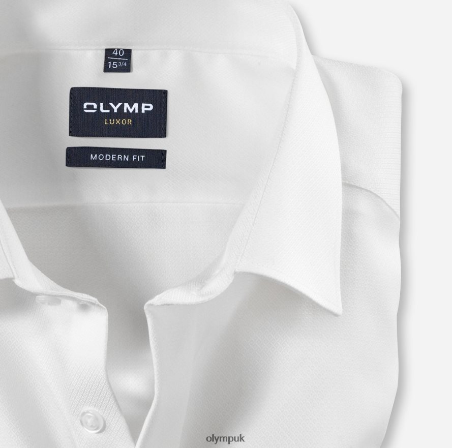 Clothing OLYMP Luxor Modern Fit, Business Shirt, New Kent, Light Beige NZ22L1009