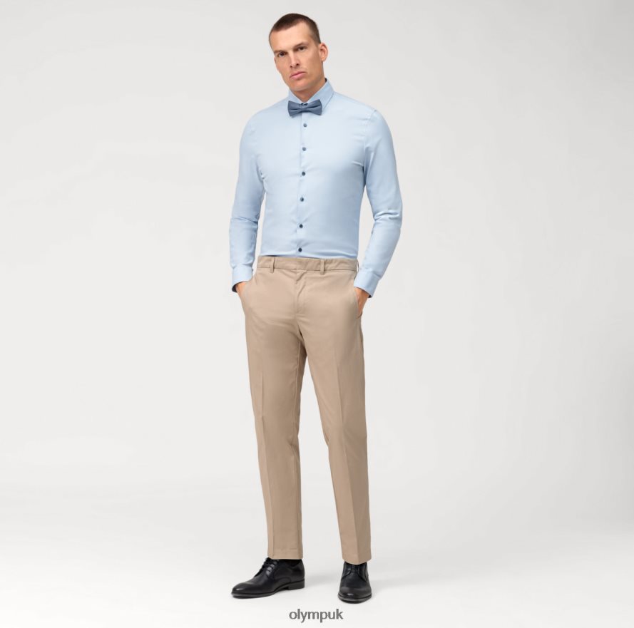 Clothing OLYMP No. Six 24/Seven Super Slim, Business Shirt, Modern Kent, Light Blue NZ22L49