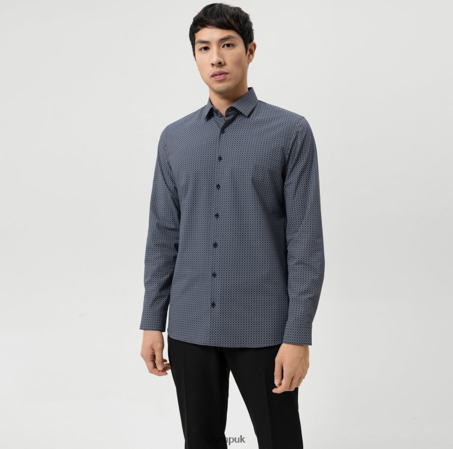 Clothing OLYMP No. Six 24/Seven Super Slim, Business Shirt, Modern Kent, Lime NZ22L122