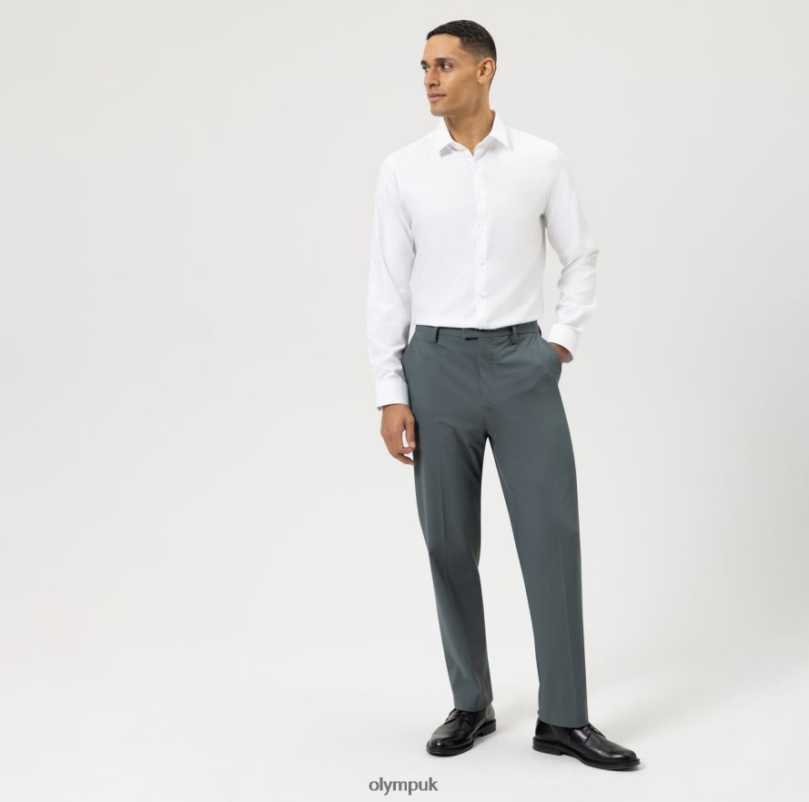 Clothing OLYMP No. Six Super Slim, Business Shirt, Urban Kent, White NZ22L110