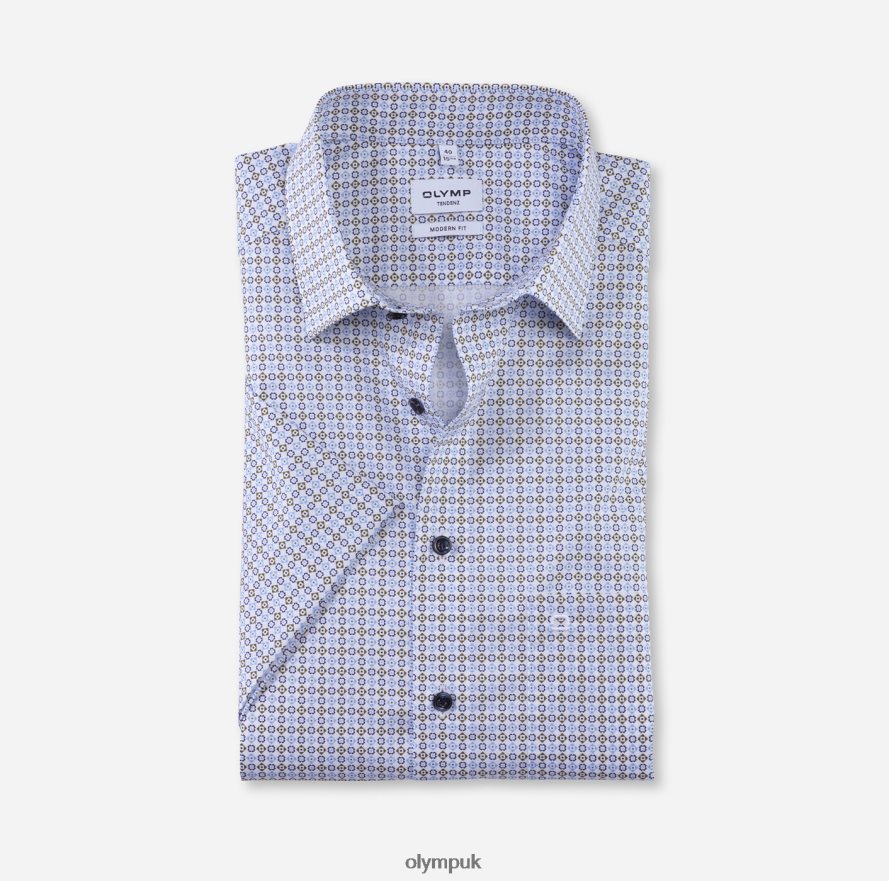 Clothing OLYMP Tendenz Modern Fit, Business Shirt, New Kent, Lime Green NZ22L1716